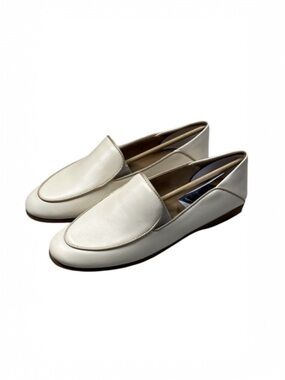 Aerosoles Bay Pipe Trim Cream Leather Loafers Women’s Flats Size 9M NWB